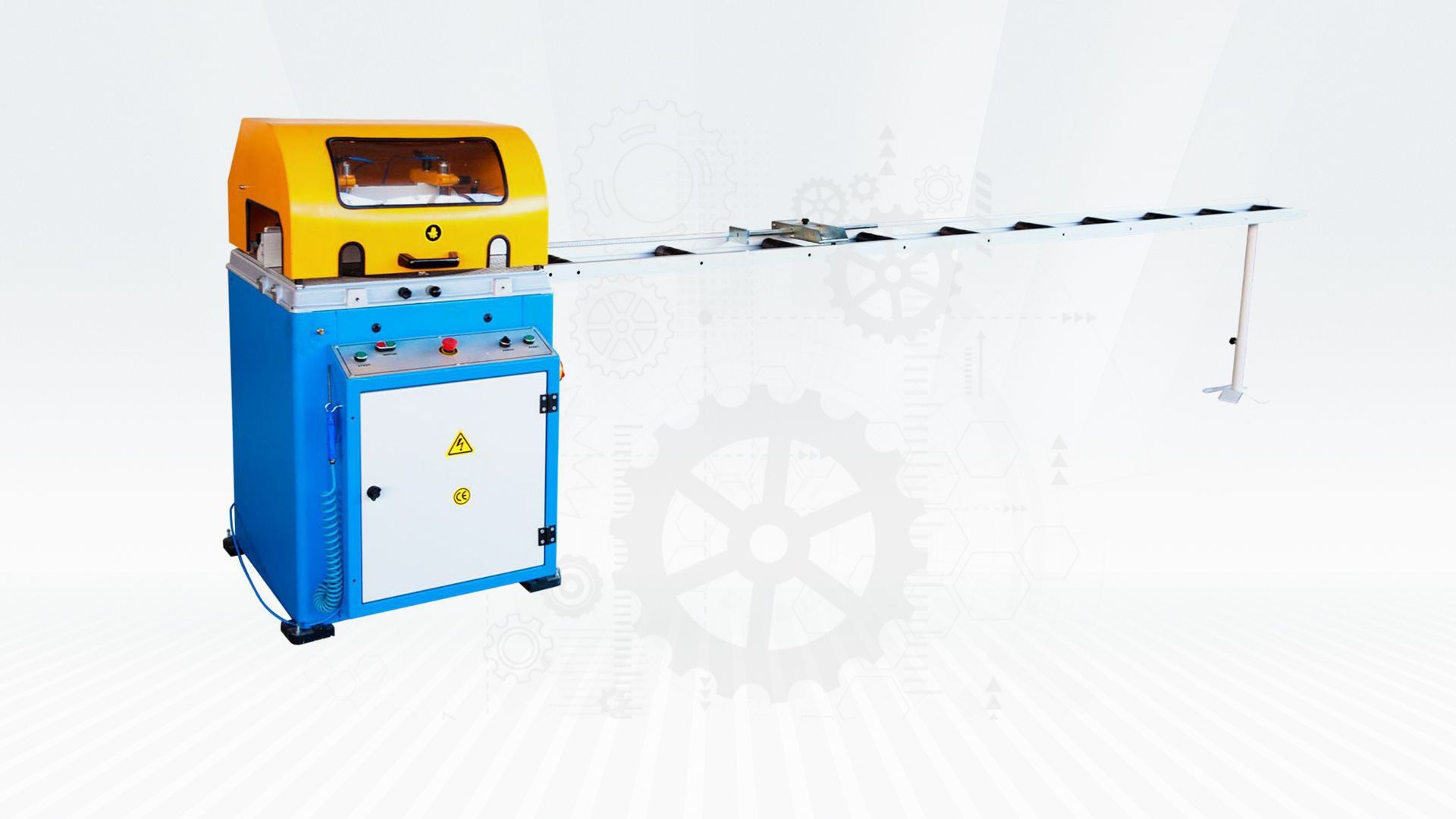 PVC CUTTING MACHINES - AUTOMATIC BOTTOM CUTTING SAW MACHINERY