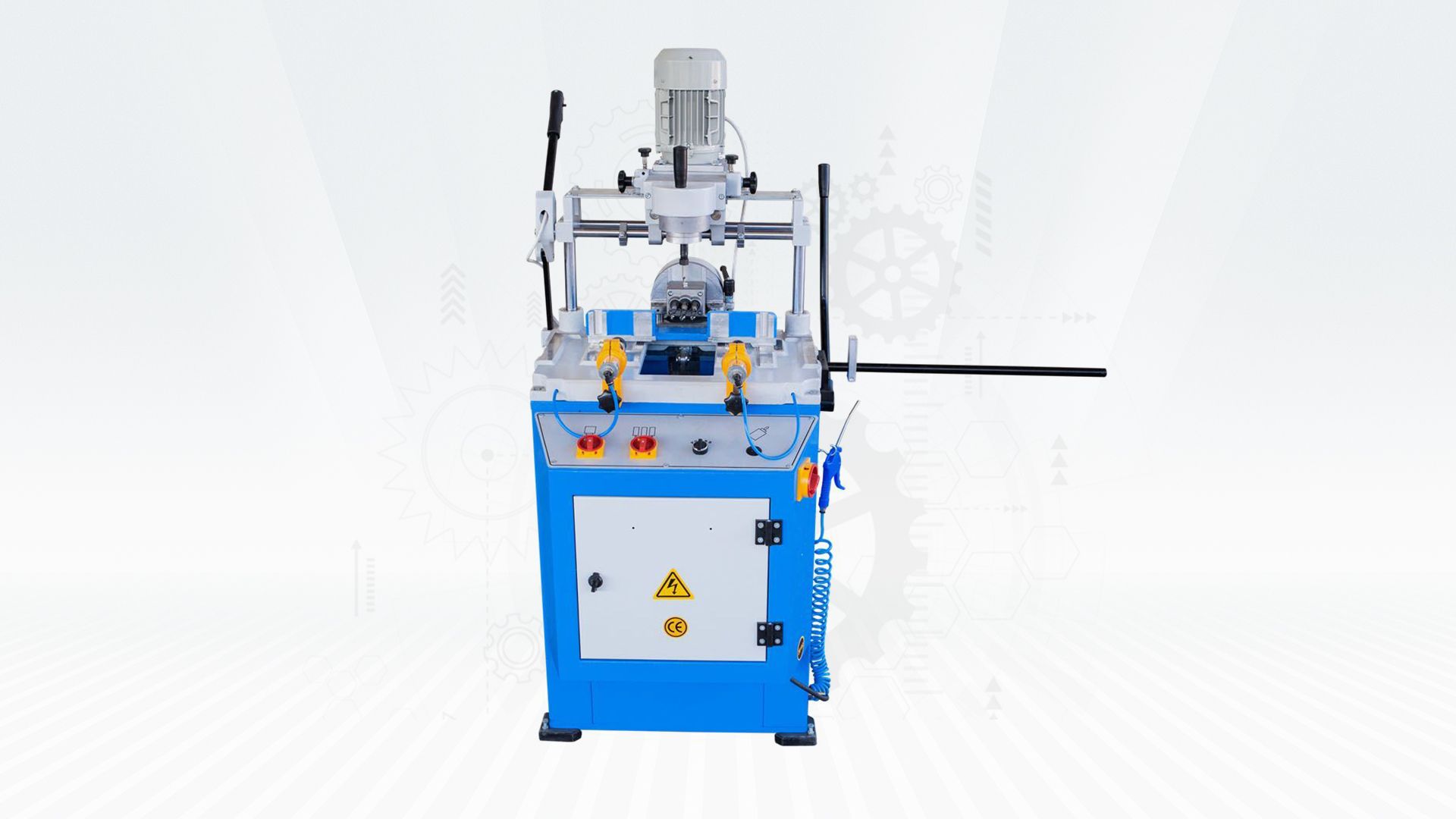 PVC COPY ROUTER MACHINES - TRIPLE HANDLE PLATE, COPY MILLING MACHINE