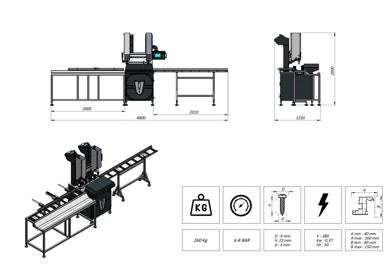 CS-520 CNC SCREWING MACHINE CS-520