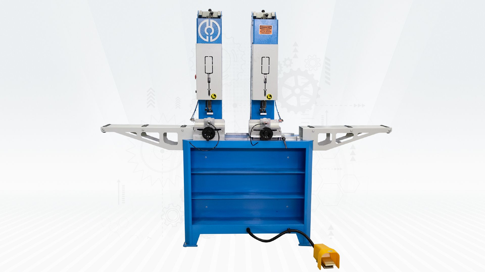 PVC SCREWING MACHINES - Automatic Double Head Vertical Screwdriver Machine