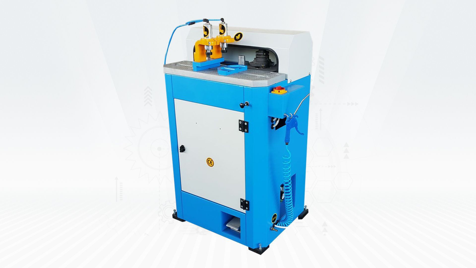 PVC MILLING MACHINES - AUTOMATIC MEDIUM RECORDING MACHINE (SINGLE SERIES)