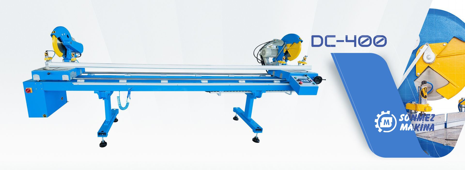 DOUBLE CUTTING MACHINE ( HYDRO PNEUMATIC ) DC 400