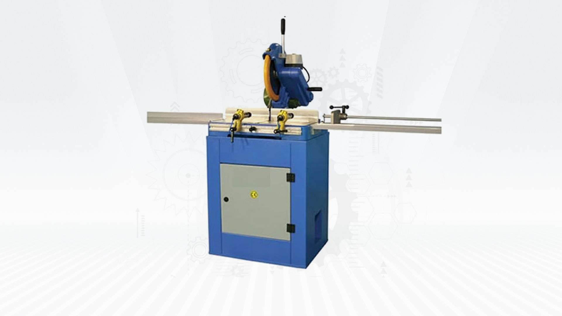 ALUMINUM CUTTING MACHINES - PNEUMATIC ANGULAR CUTTING MACHINE